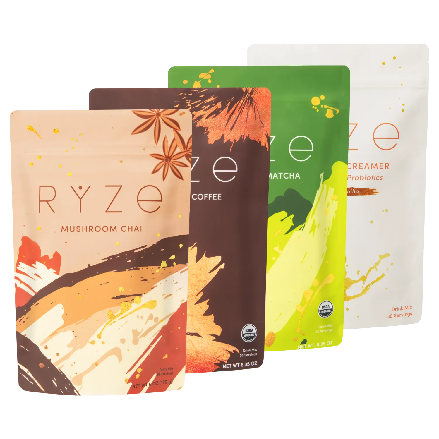 Ultimate Pick-Me-Up Bundle: Chai + Coffee + Matcha L5 Ld