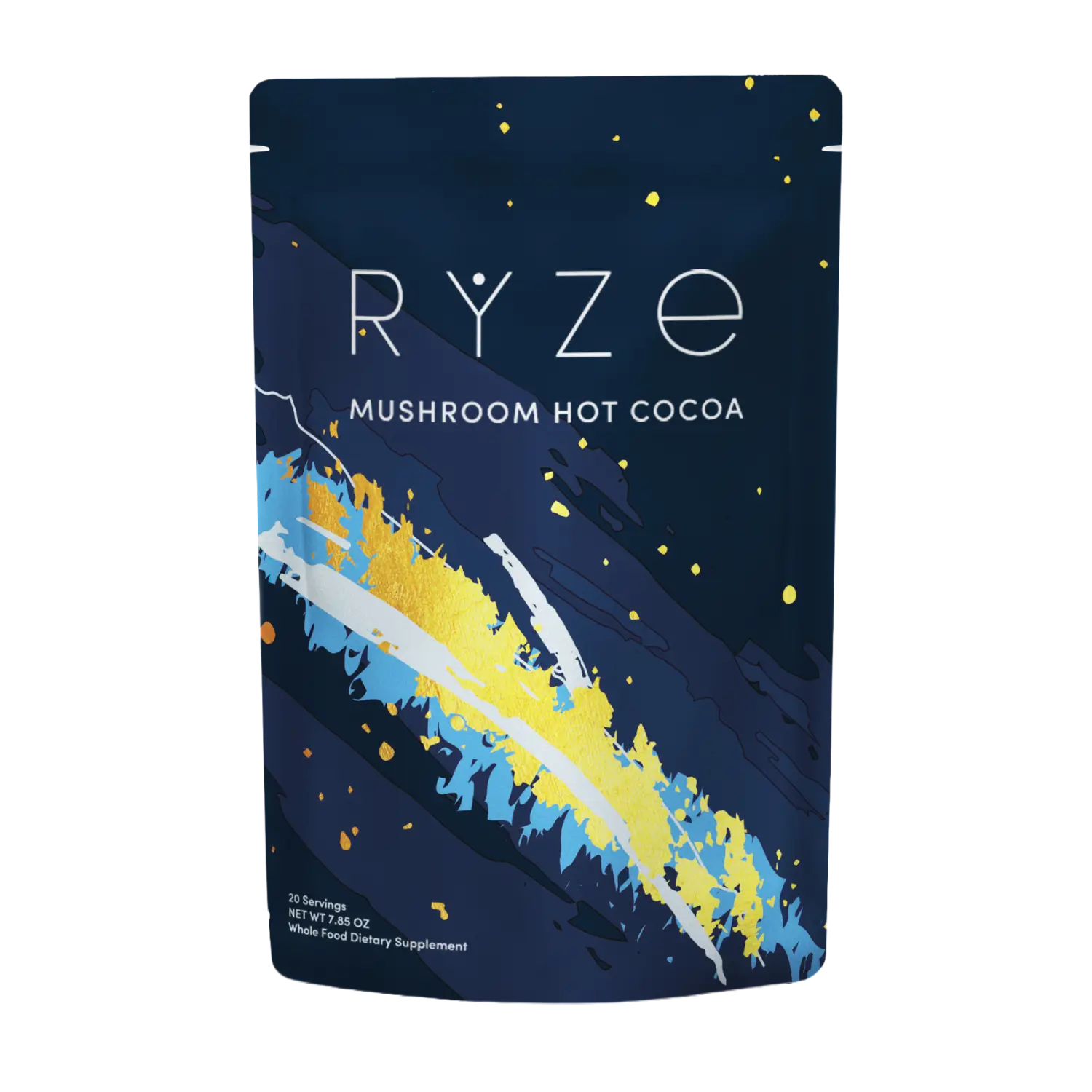 Mushroom Hot Cocoa — Organic Instant Cocoa with L-Theanine & Melatonin, 20 Servings T4 GH