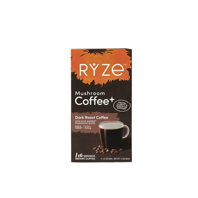 Dark Roast Mushroom Coffee Carton K9 qy