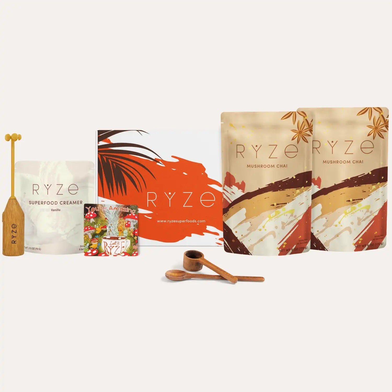 Mushroom Chai Starter Kit (40 Servings) K8 Dh