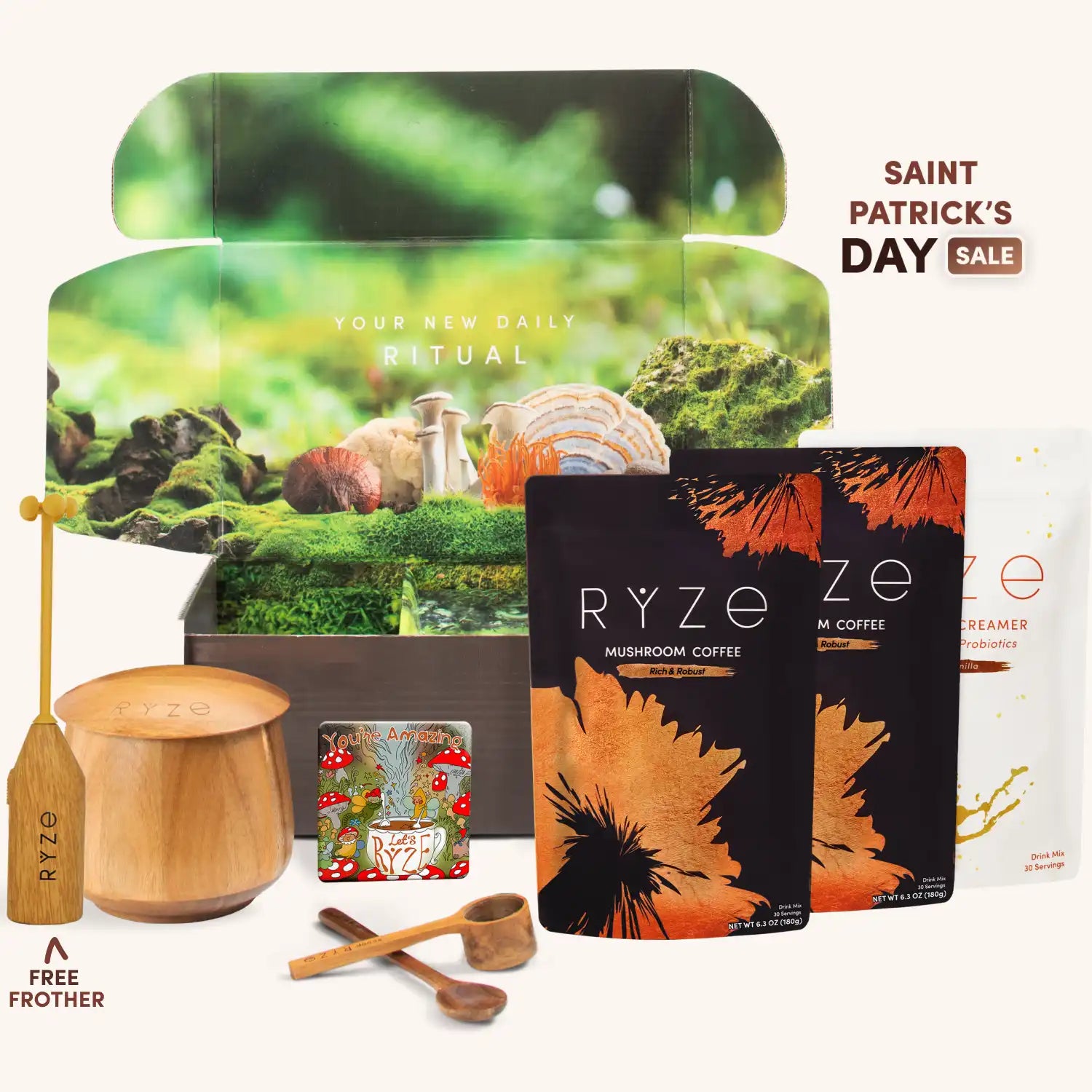 Mushroom Coffee Ritual Set W5 iE