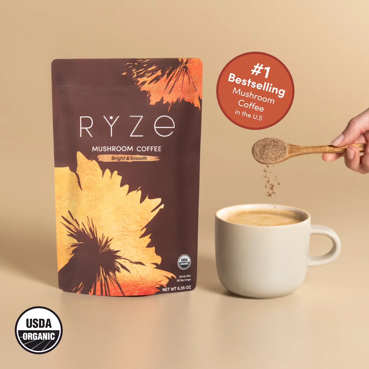 Mushroom Coffee (30 Servings) C5 Pu