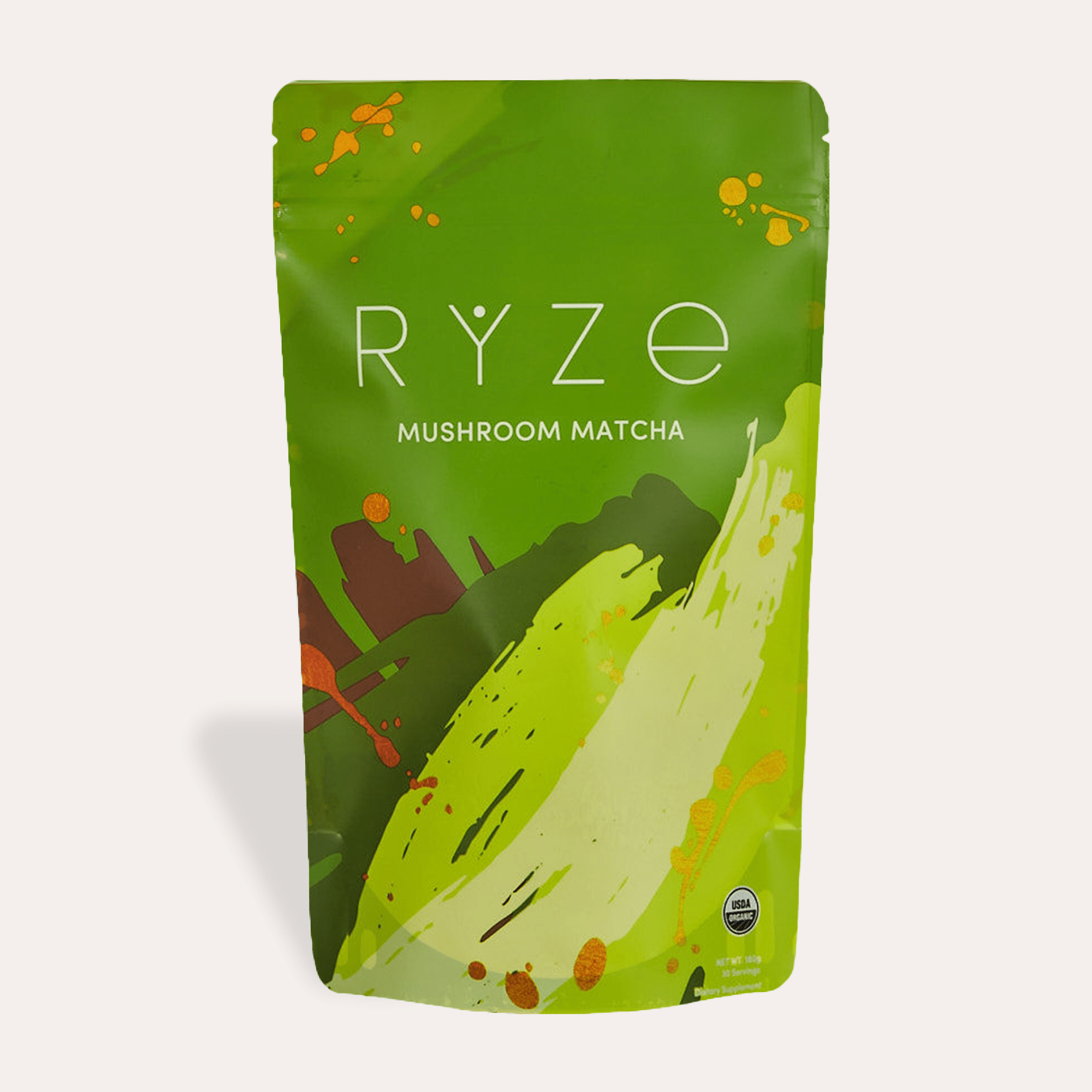 Mushroom Matcha - with 6 Organic Adaptogenic Mushrooms Grown In USA and Ceremonial-Grade Japanese Matcha K1 sp
